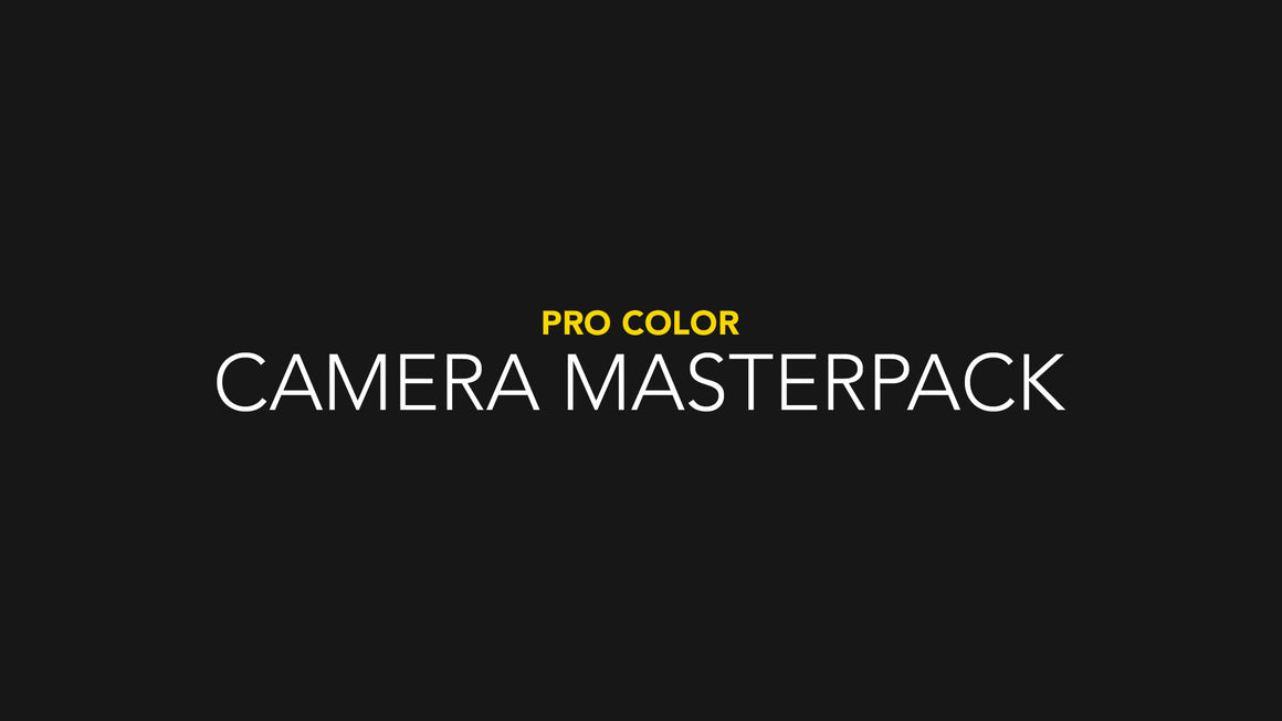 Camera Pic Pack CAMERA PACKS – CINECOLOR
